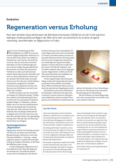 regeneration-versus-erholung publikationen evokation-verein